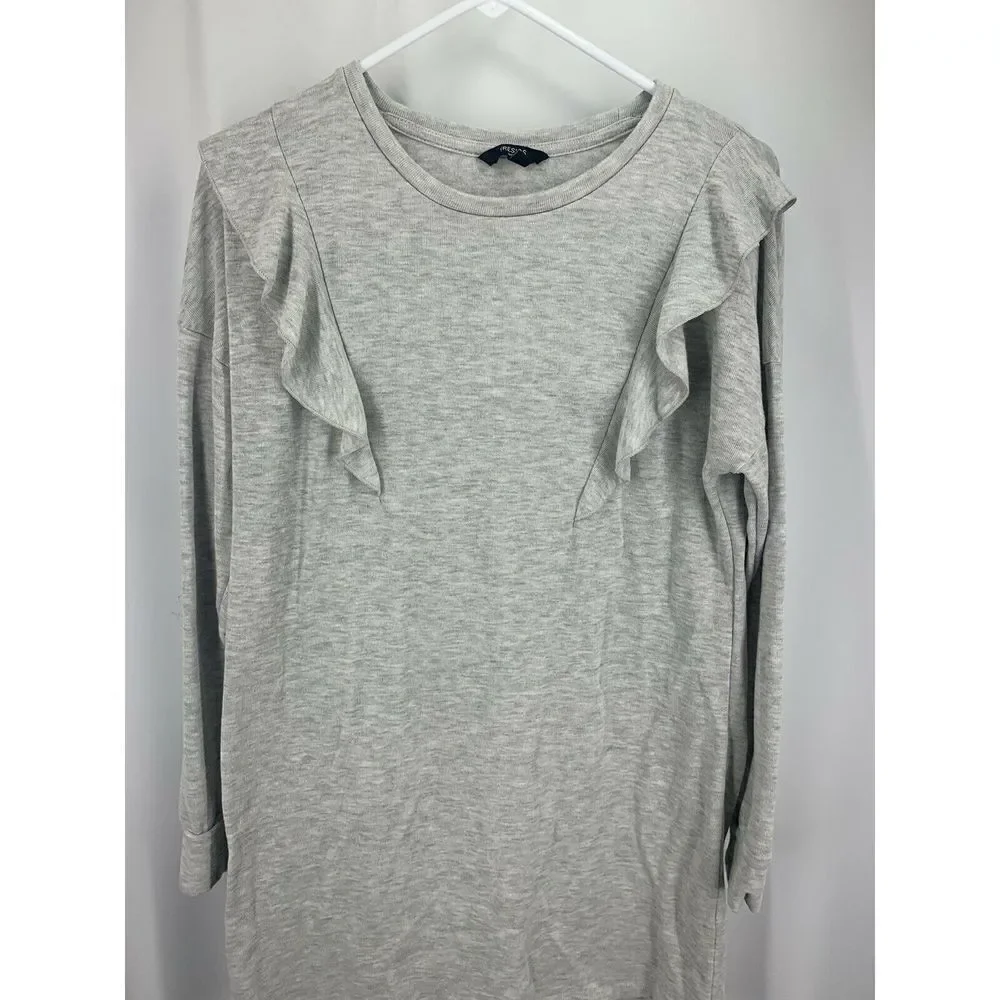 Tresics Luxe Women's Gray Pullover Sweater Size M